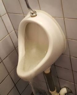 urinal laeuft schlecht ab